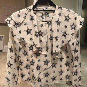 Cute Zara star blouse